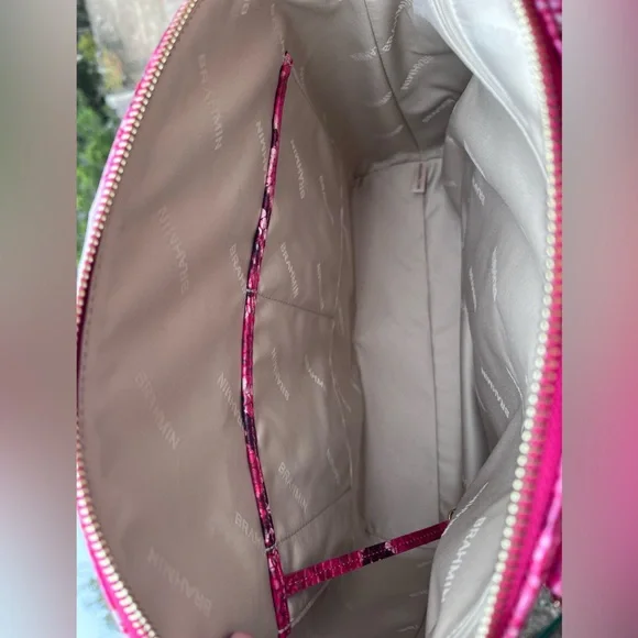 NWT Brahmin Crown of Hearts Large Duxbury Ombre Melbourne Satchel - Picture 14 of 14